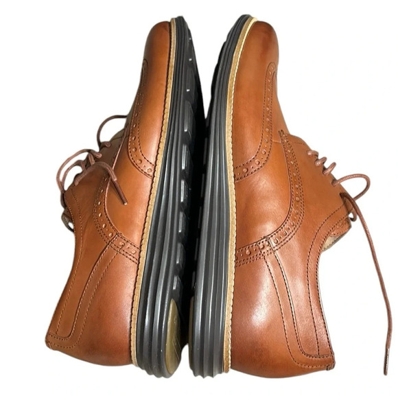 Cole Haan Shoes - Mens 11 - Oxford Original Grand Short Wing Tip - Picture 7 of 14